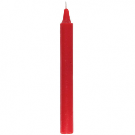 Red Household Candle