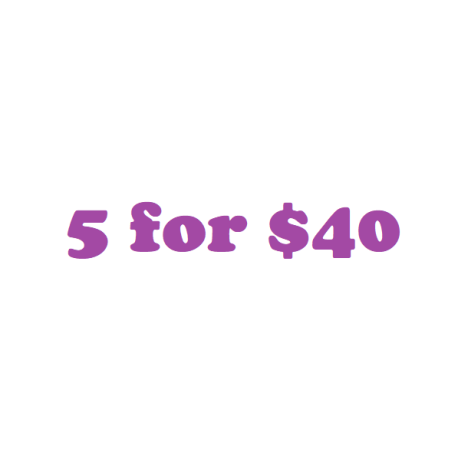 5 for $40