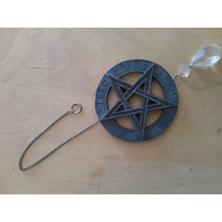 Pentagram with Crystals